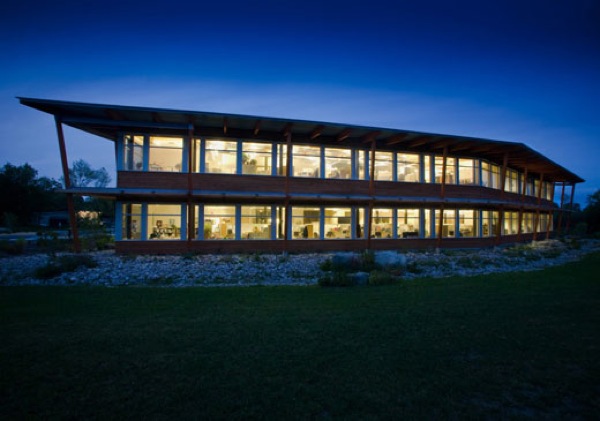 Modern government building Ottawa Rideau Valley Conservation Centre by Christopher Simmonds Architect LEED Gold
