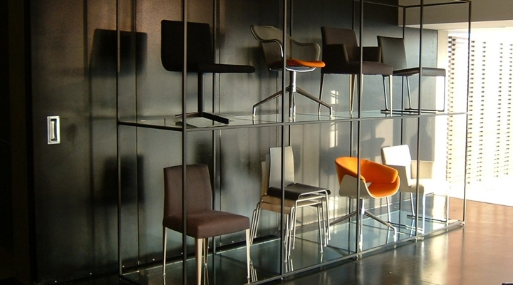 a modern interior space